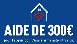 Image aide 300€ Département Oise acquisition alarme anti-intrusion Foxis-Elec