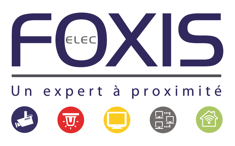 Logo Foxis-Elec un expert à proximité vidéoprotection alarmes systèmes anti-intrusion réception TV réseaux informatiques domotique et systèmes automatisés La-Chapelle-aux-Pots Beauvais Gournay-en-Bray